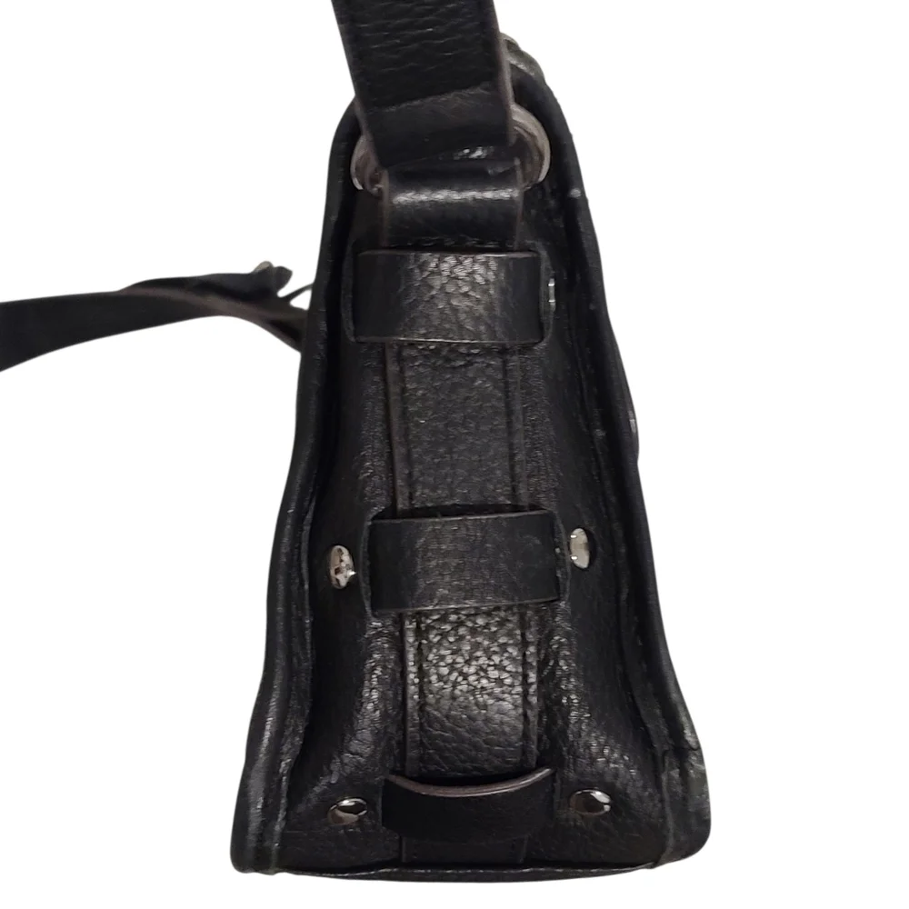 Aimee Kestenberg Muse Cargo Black Leather Crossbody - Picture 4 of 13